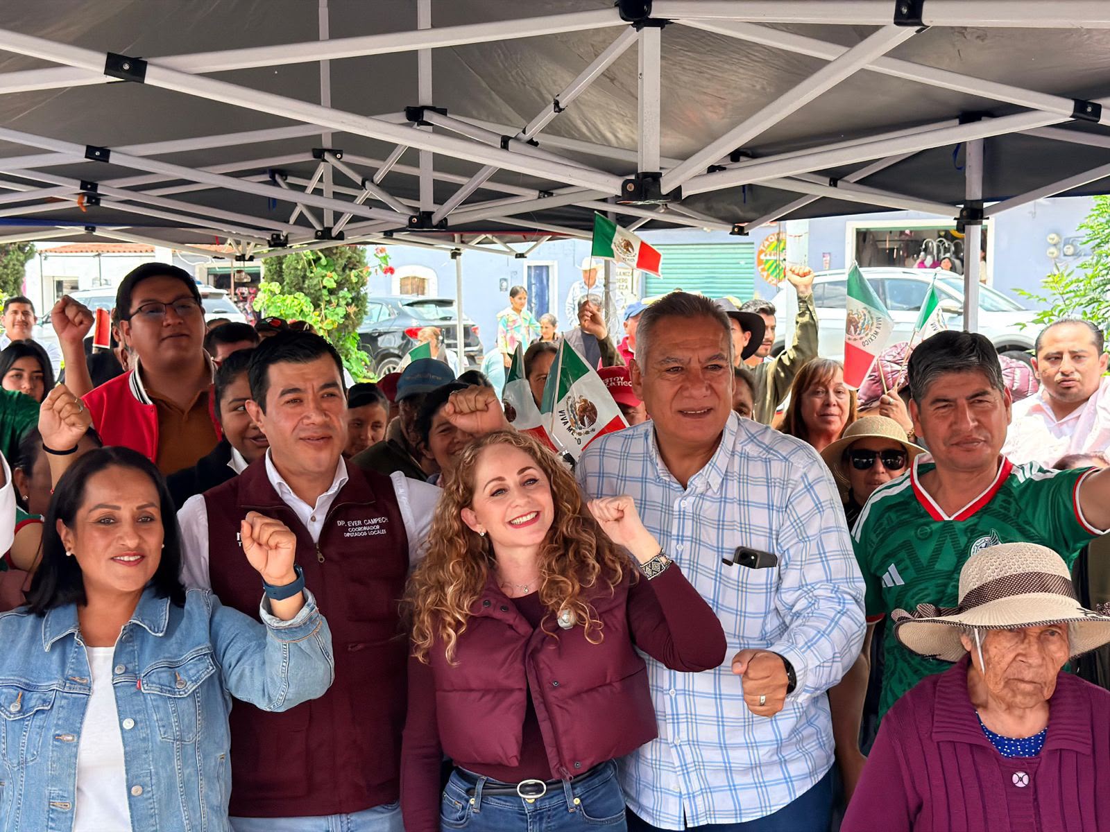Marcela González reconoce el compromiso del pueblo con la transformación de México